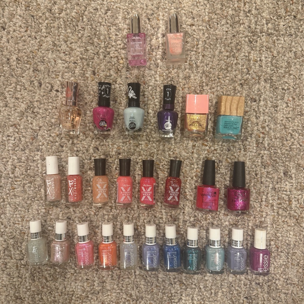 27 Brand New Colorful Nail Polish Collection EssieSally Hansen Cnd